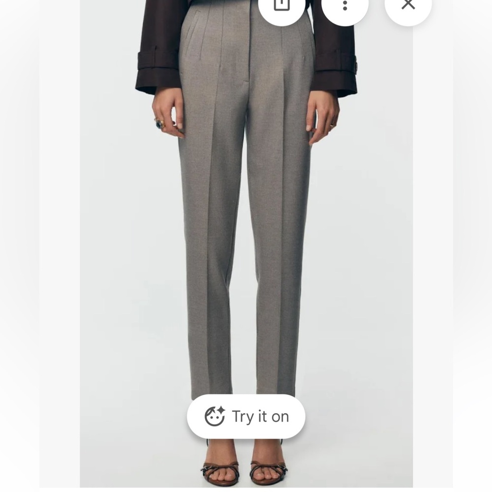 Zara high waist pants